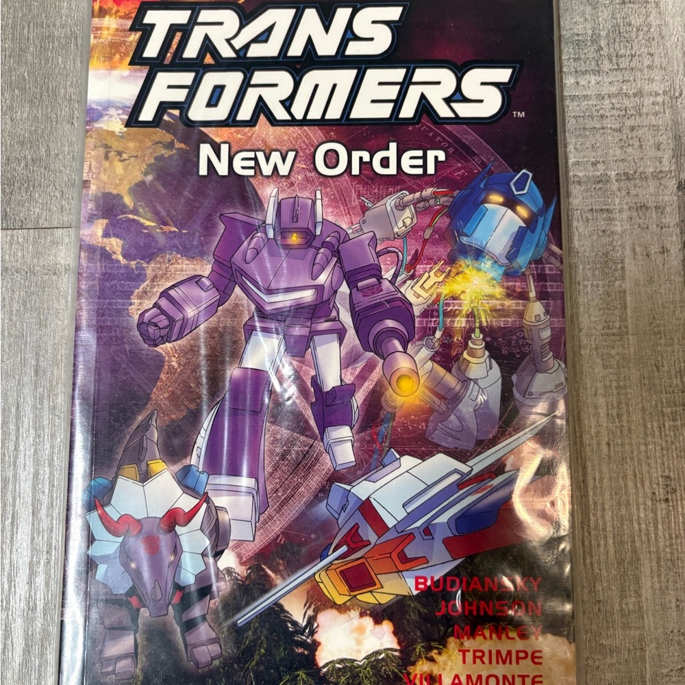 Transformers New Order Graphic Novel
